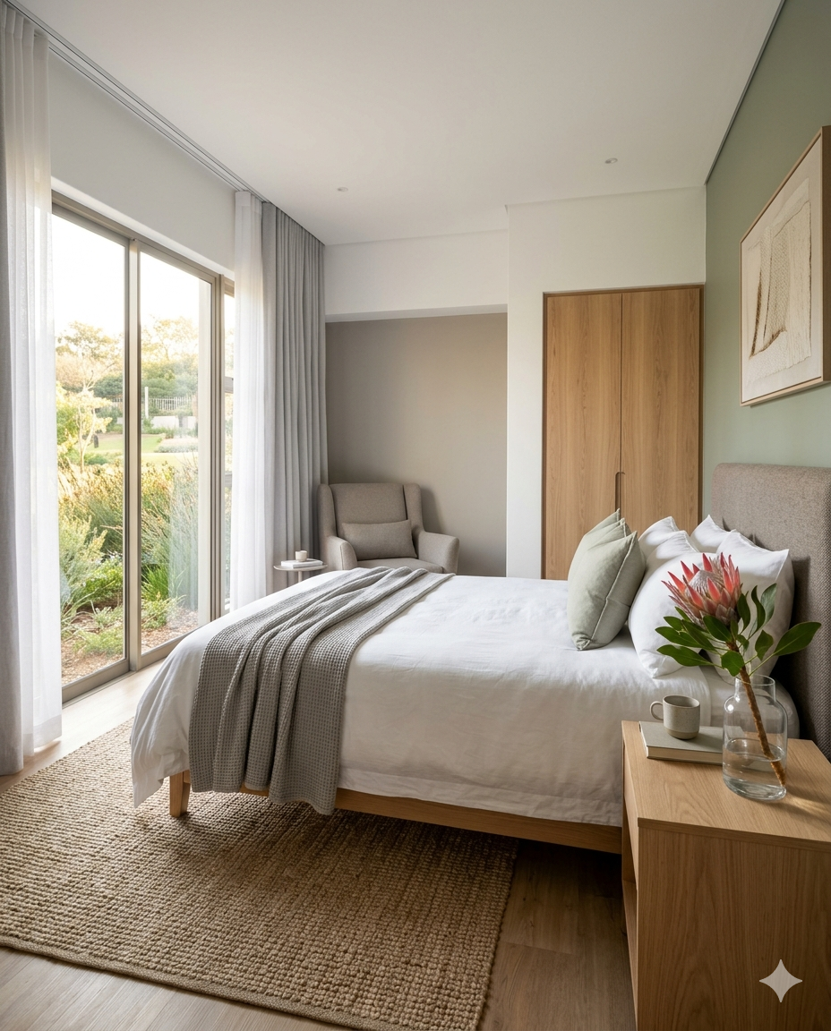 Private recovery suite with natural light